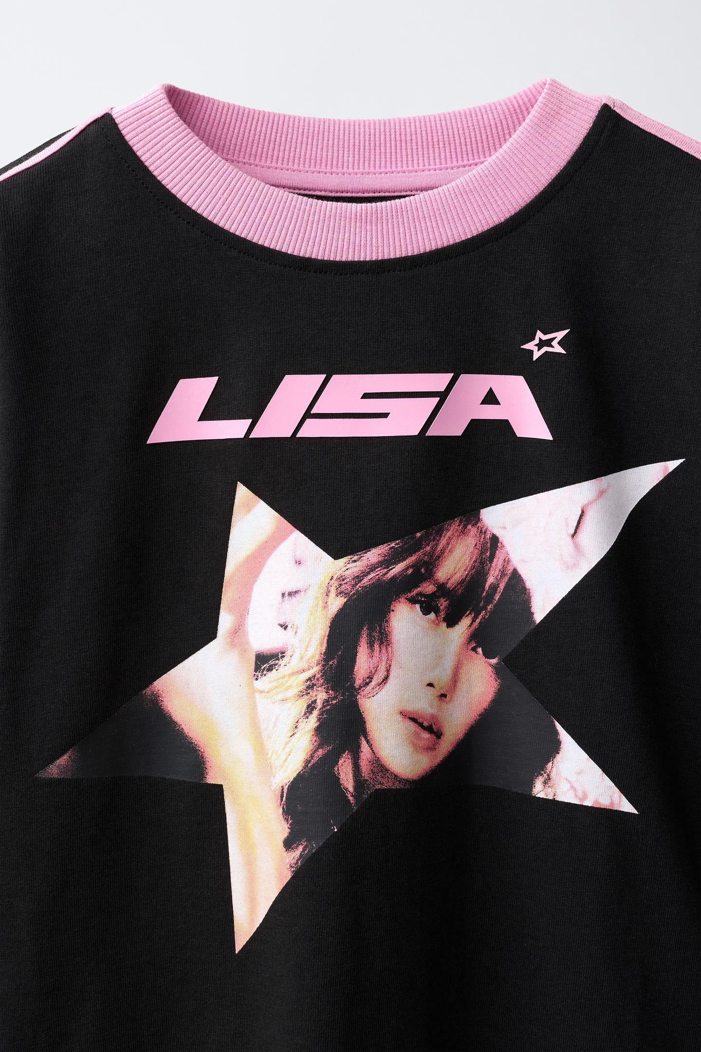 Детская футболка Zara Lisa © Graphic, цвет: Чёрный — фото 3