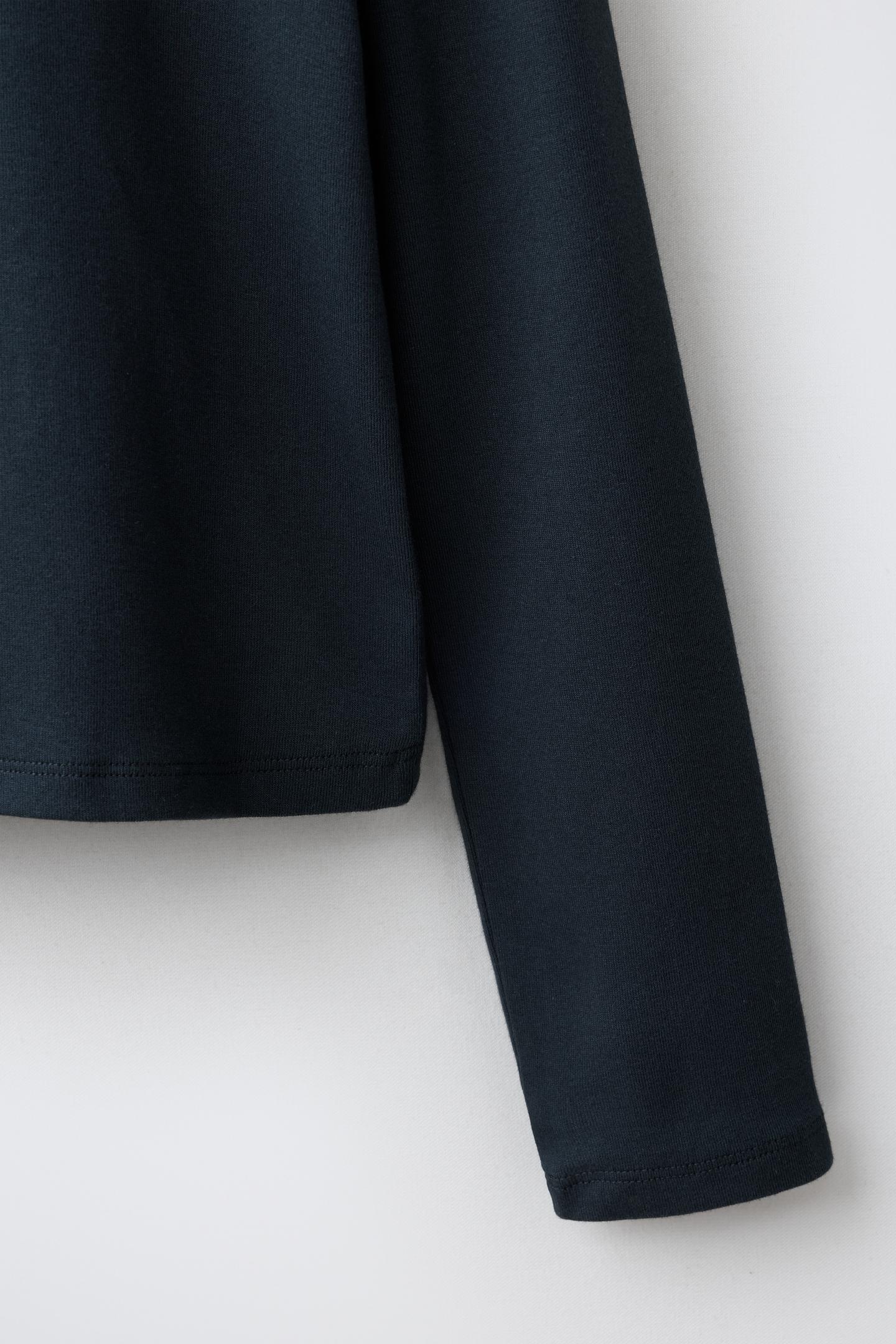 Детская футболка Zara Animal Print Patch, цвет: Антрацитовый серый — фото 4