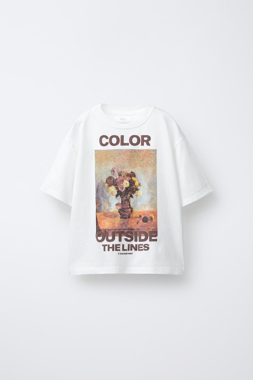 RAISED SQUARE PRINT T-SHIRT