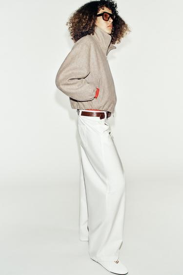 BLOUSON BOMBER SOFT - Beige de Zara - Image 2