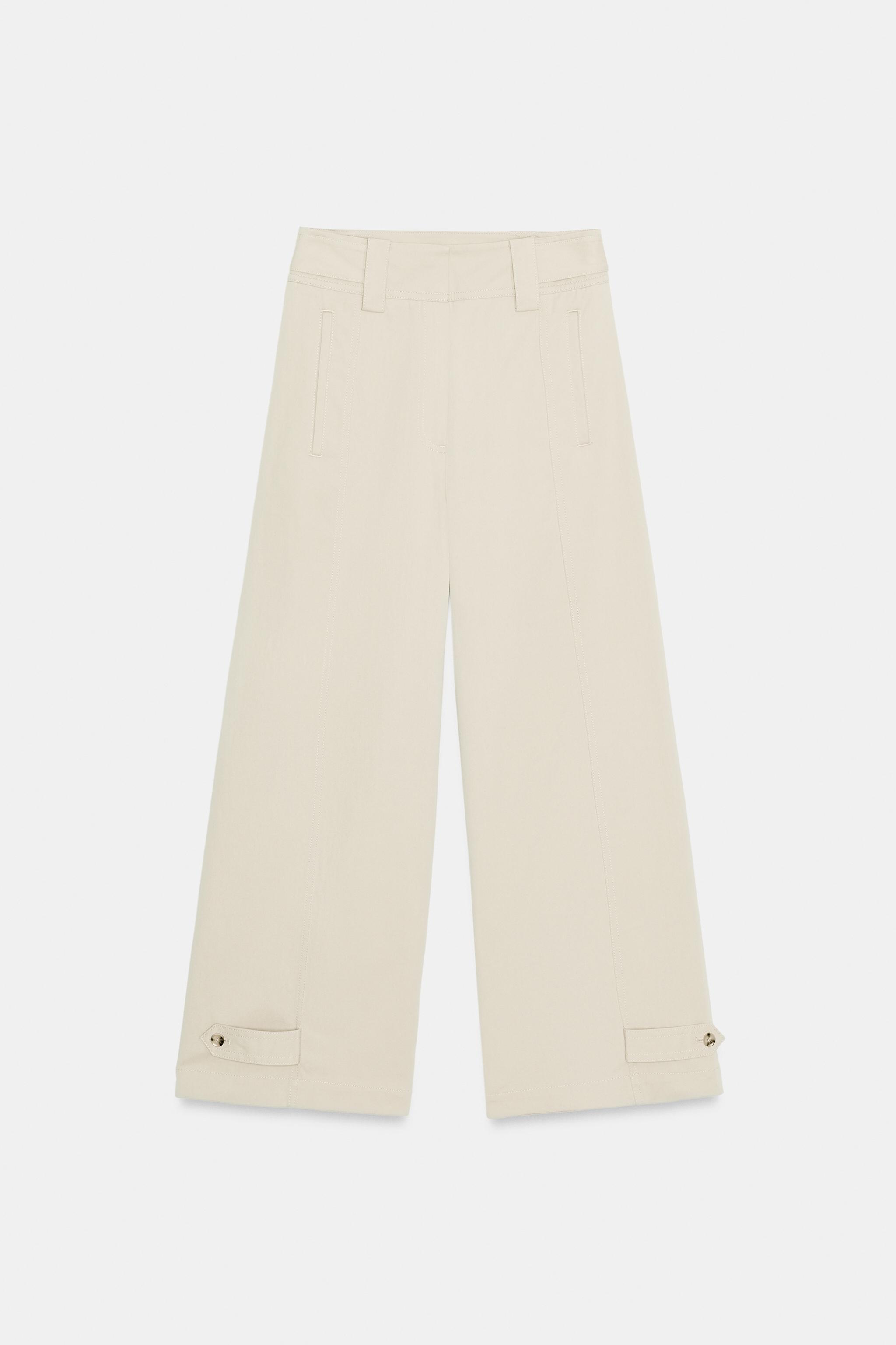 YÜKSEK BEL CULOTTE PANTOLON - Görsel 7