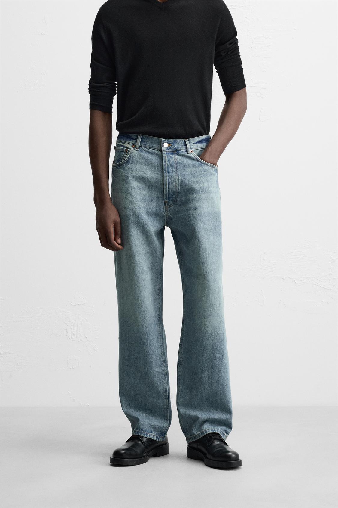 STRAIGHT FIT RELAXED JEANS
