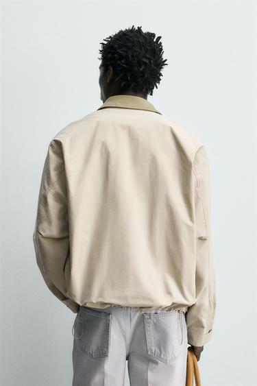 BLOUSON TECHNIQUE COL EN CONTRASTE - Iceberg de Zara - Image 2