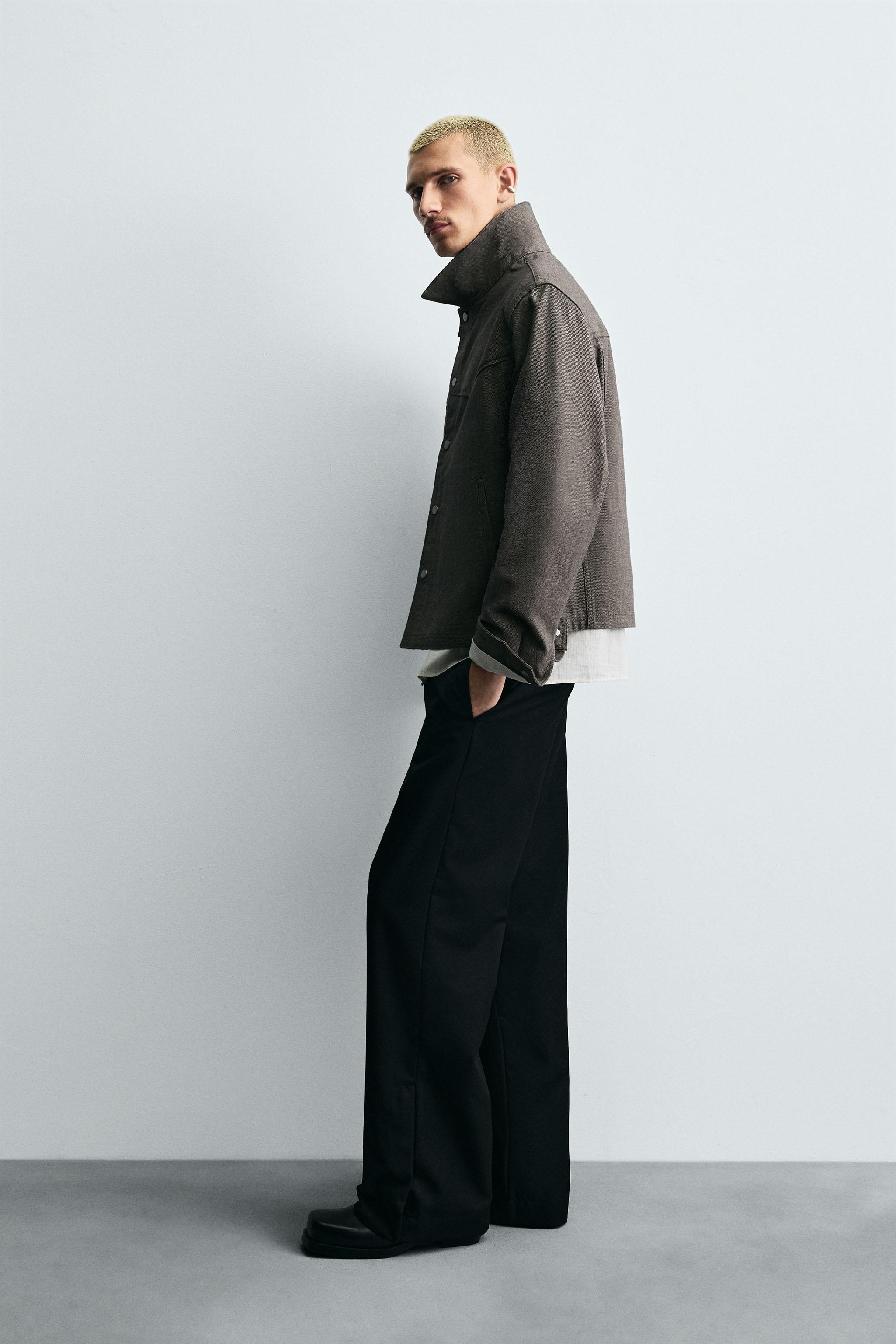 TWILL STRUCTURE OVERSHIRT
