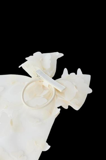 LAZO MARIPOSAS COLETERO PASADOR - Crudo / Vigoré de Zara