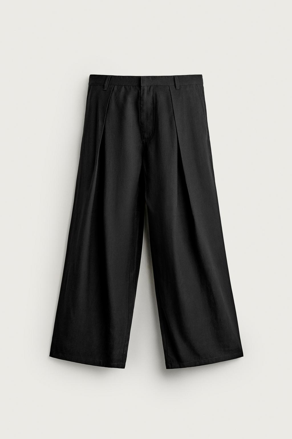 FLOWING PLEATED TROUSERS