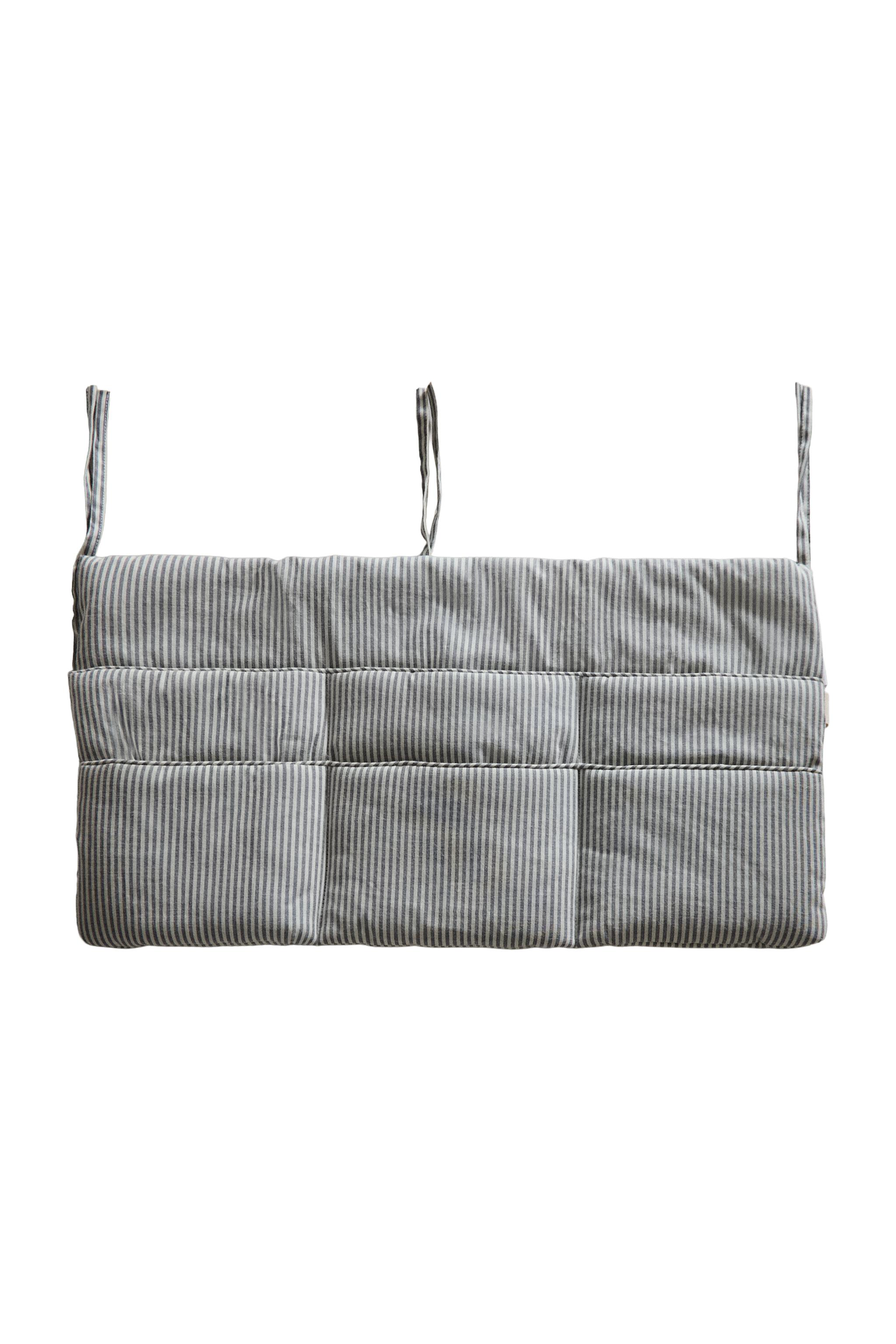 zara 吊るす収納 COT STRIPED COTTON ORGANIZER - Gray | ZARA United States