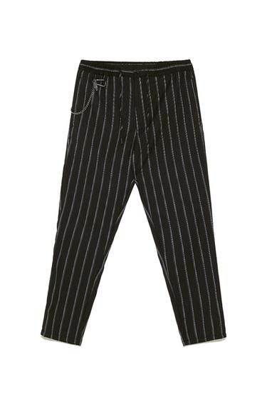 STRIPED JOGGING PANTS