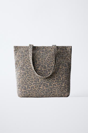 ANIMAL PRINT SHOPPER - Black by Zara - Image 4