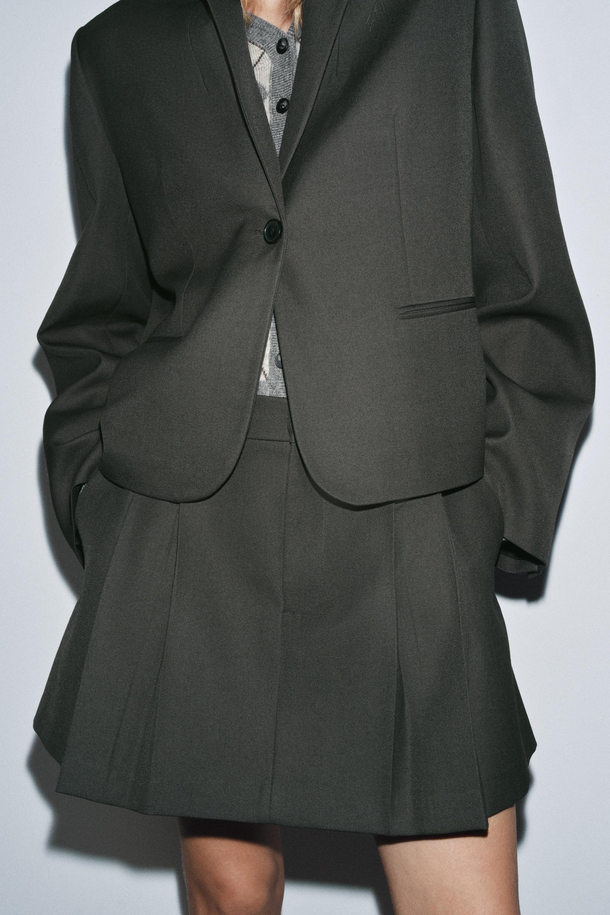 PLEATED SHORT SKIRT ZW COLLECTION
