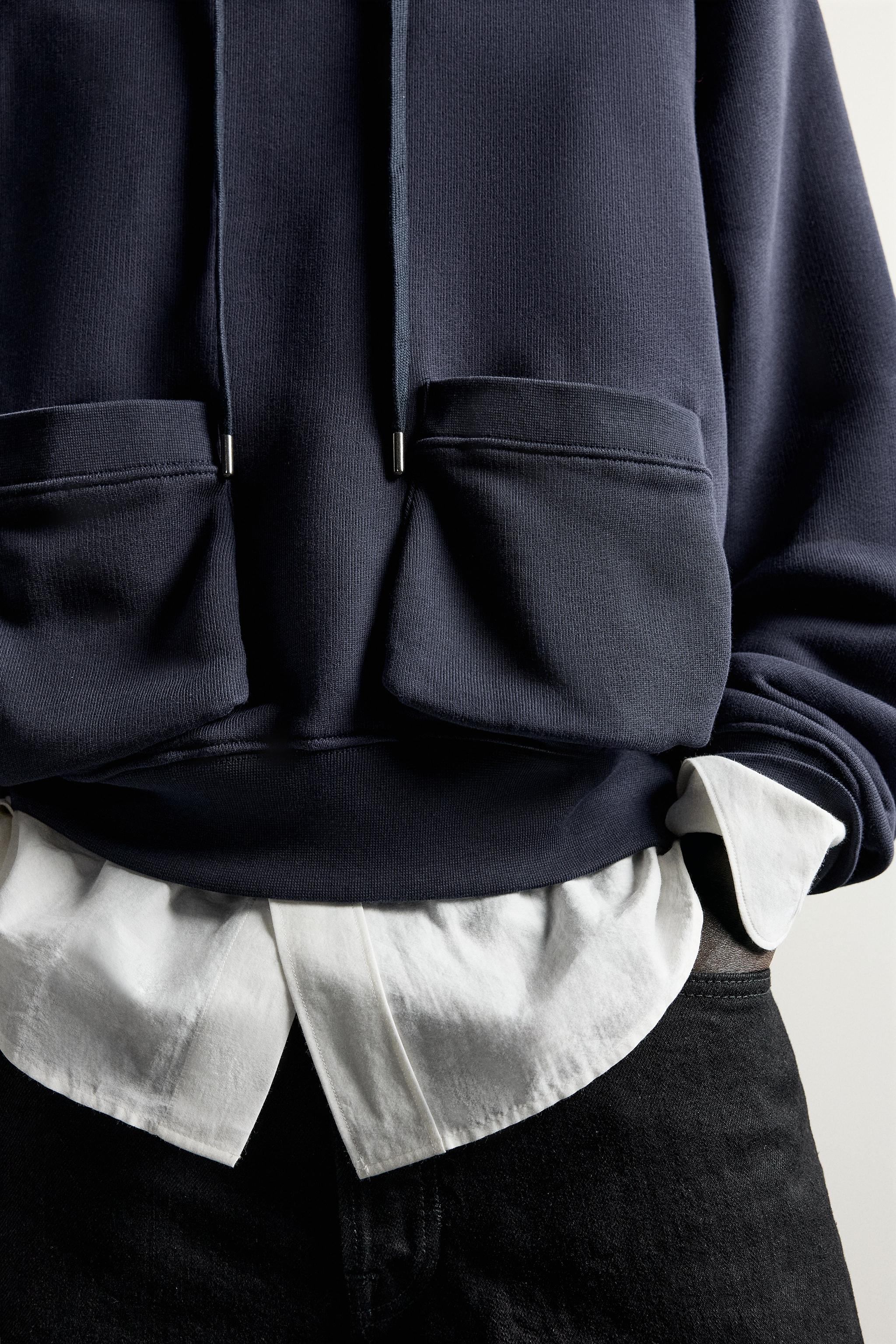 SWEAT À CAPUCHE RELAXED FIT AVEC POCHES