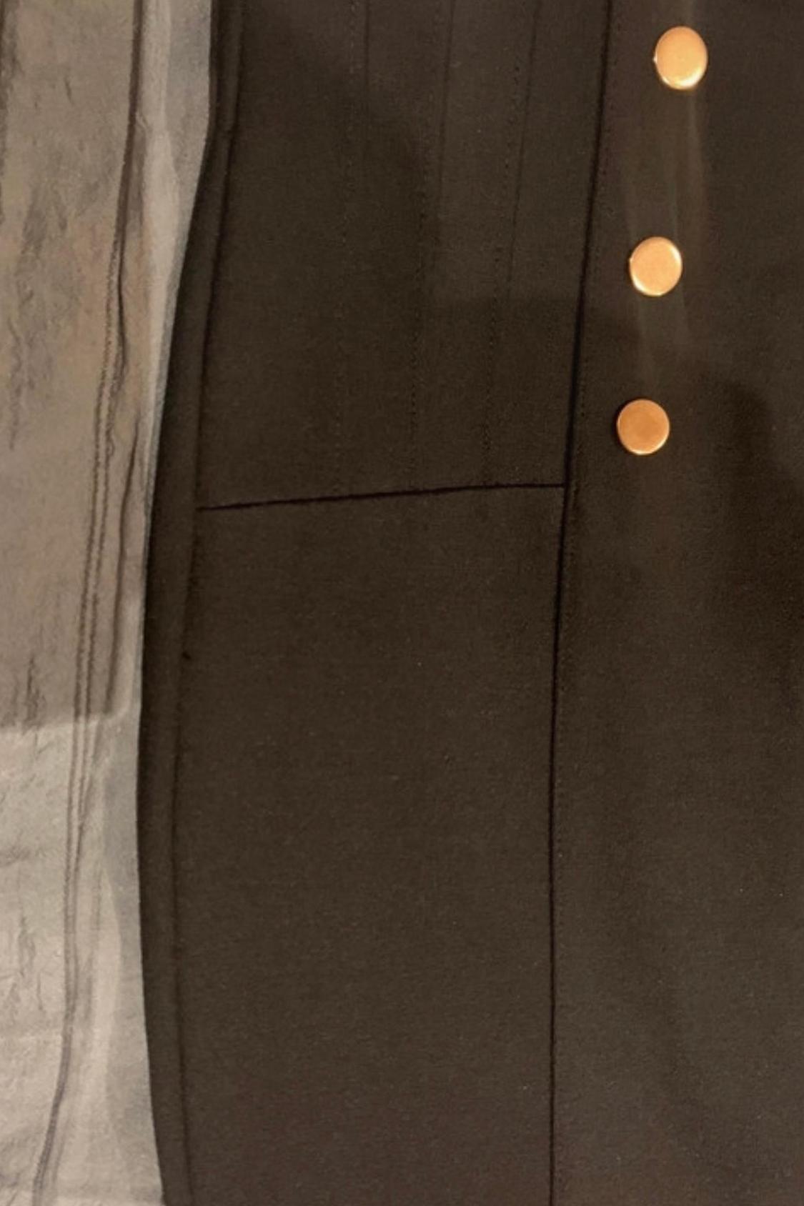 LEGGINGS WITH METAL BUTTONS - Image 3