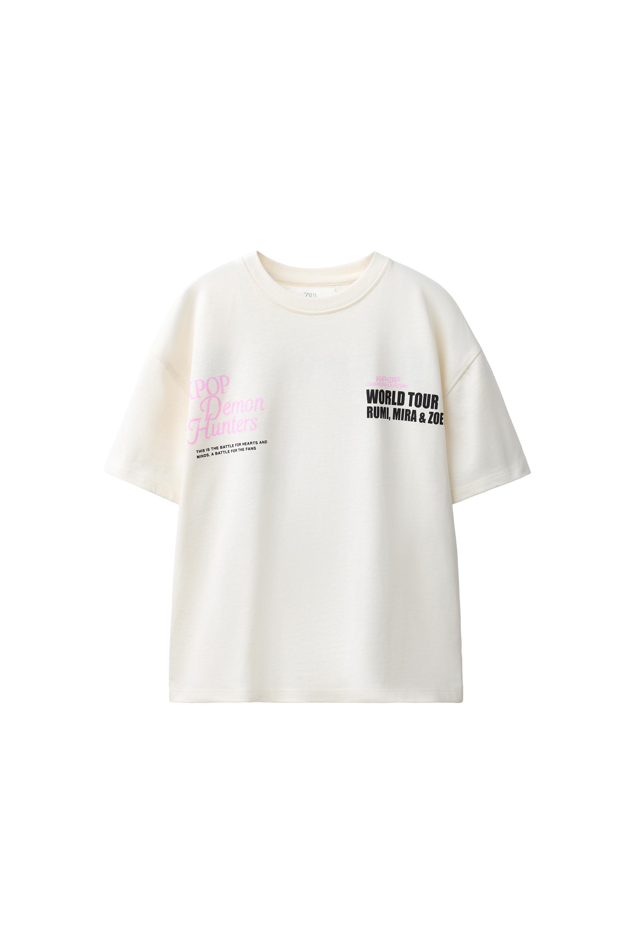 KPOP DEMON HUNTERS™ NETFLIX © T-SHIRT - Ecru | ZARA United States