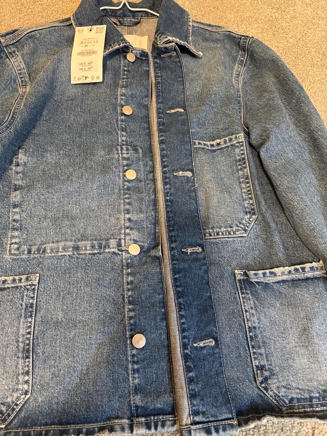 POCKET DENIM JACKET - Image 3