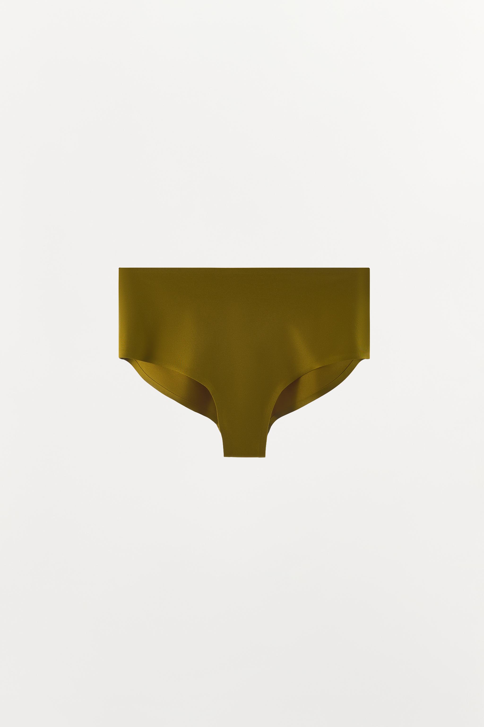HIGH-WAISTED POLYAMIDE BLEND BRIEFS