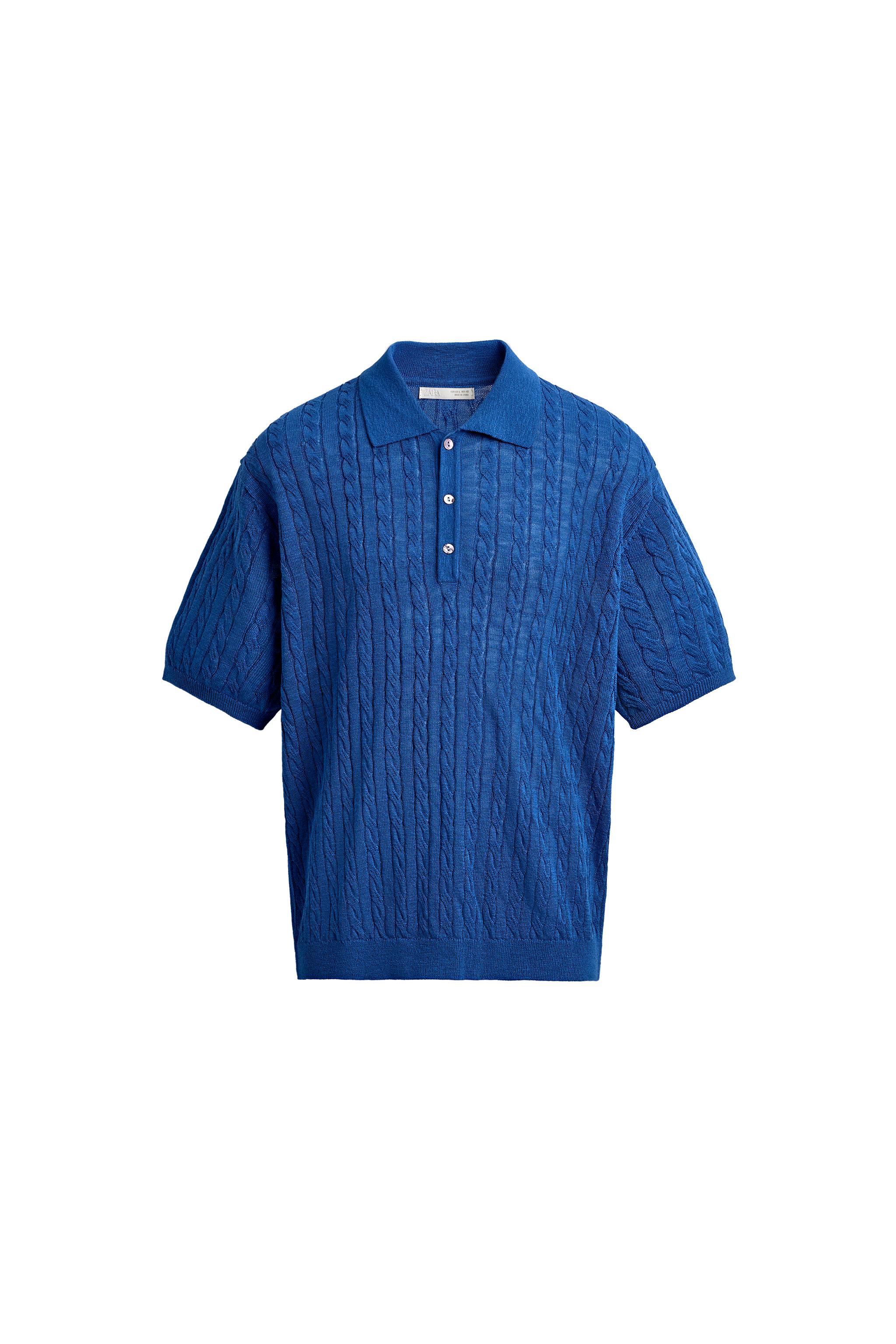 【美品】25ss h beauty&youth cotton polo knit Jahmad Linen Knit Polo | Saturdays NYC