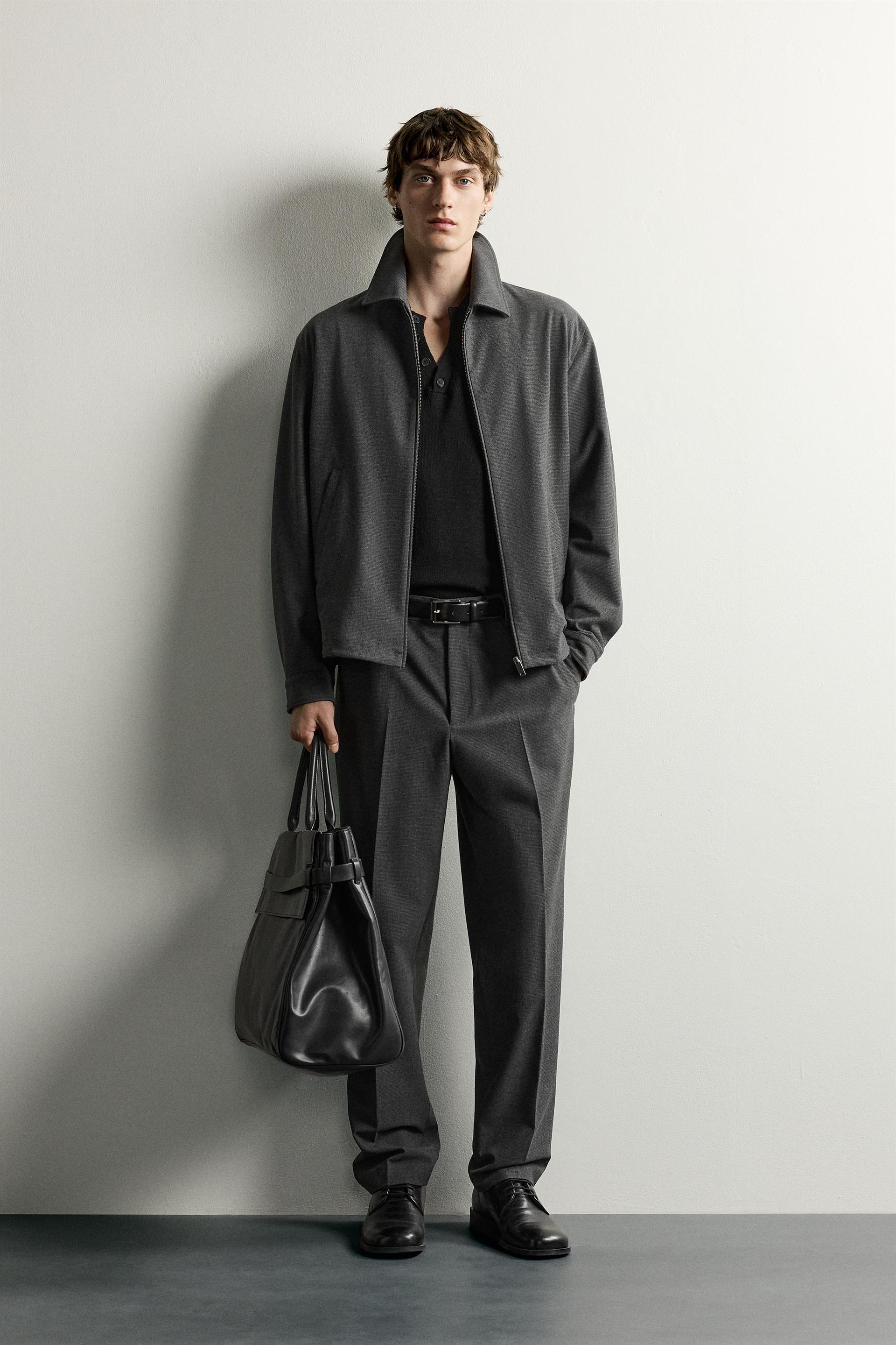 Regular Fit Zip-Up Overshirt