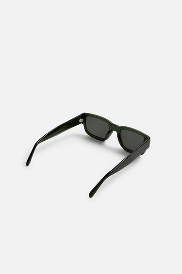 SQUARE SUNGLASSES - Green by Zara - Image 4