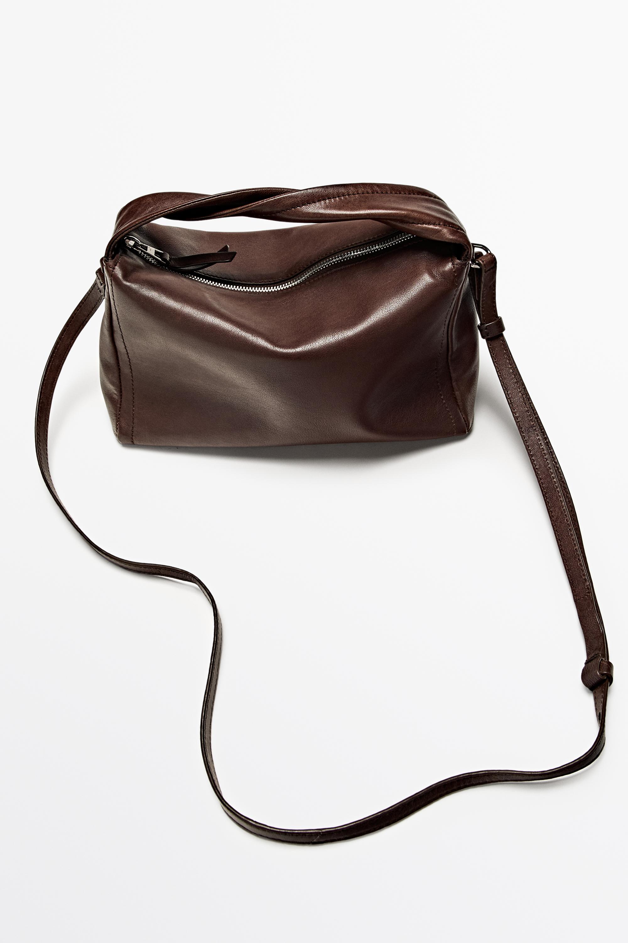 Sac à bandoulière en cuir nappa