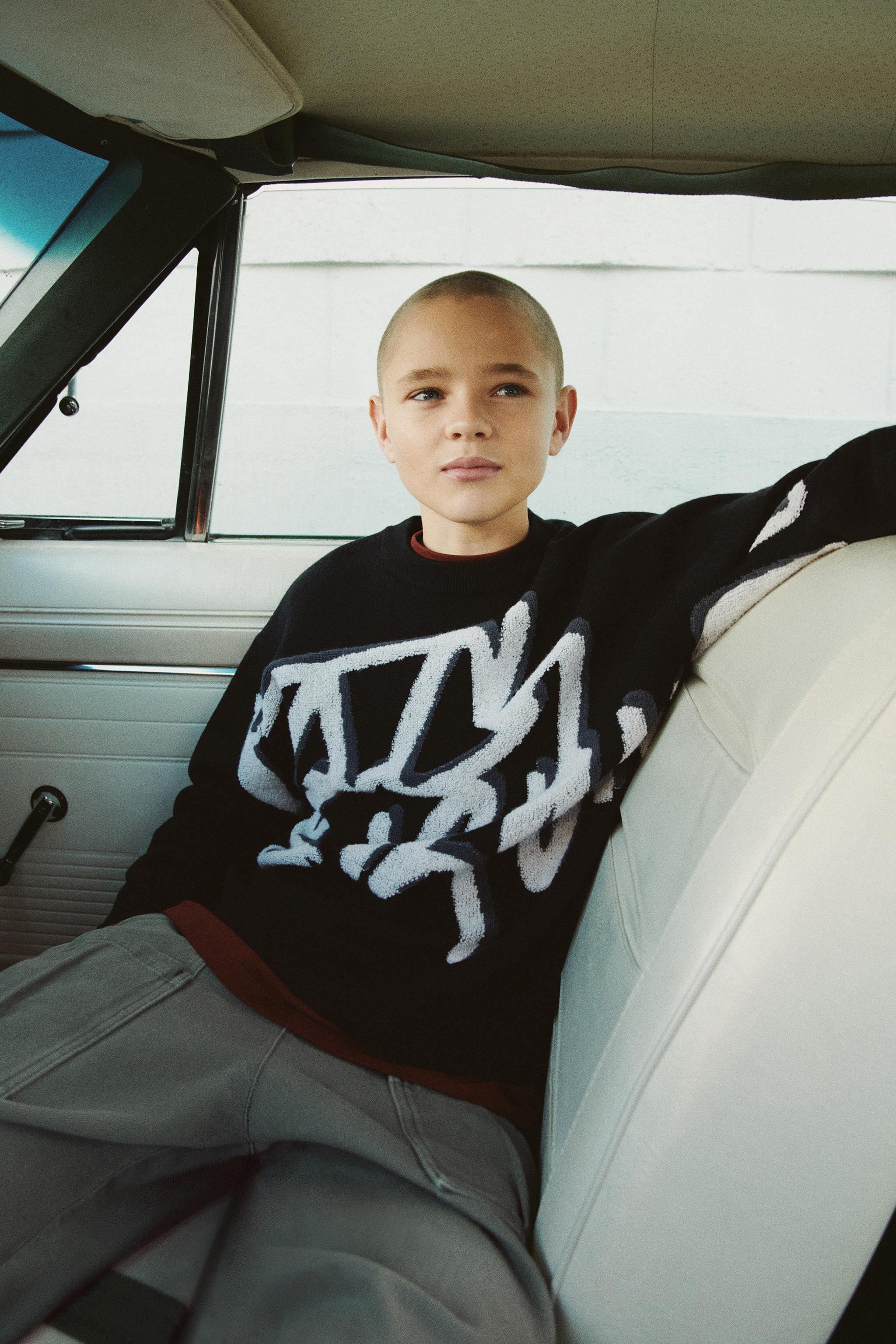 GRAFFITI KNIT JUMPER