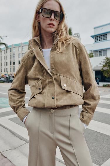 CULOTTE TROUSERS WITH SEAM DETAIL - Stone by Zara - Image 2