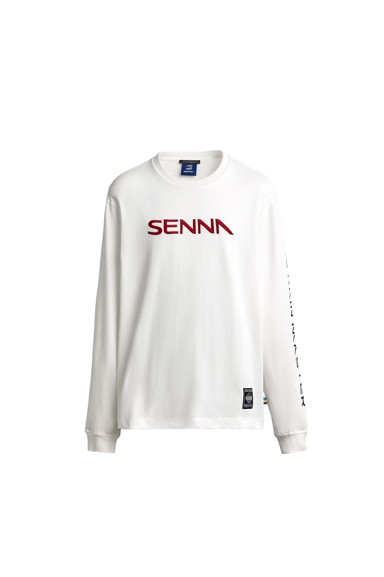 ФУТБОЛКА С ПРИНТОМ AYRTON SENNA ©