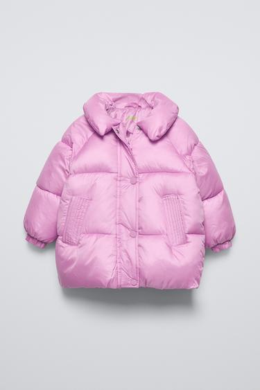 СТЕГАНАЯ КУРТКА WATER REPELLENT — РОЗОВЫЙ от Zara — изображение 0