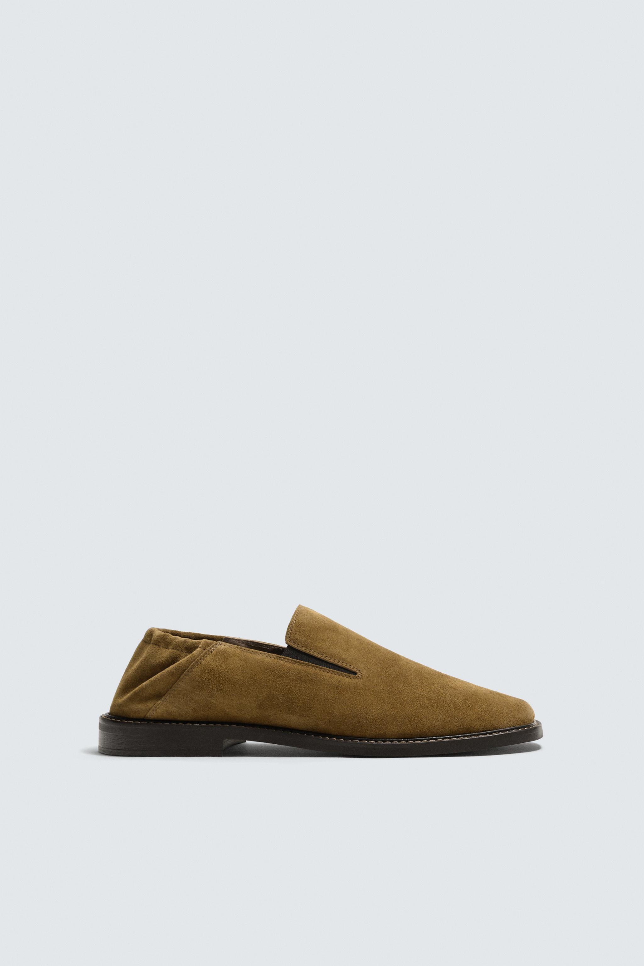 LEATHER LOAFERS