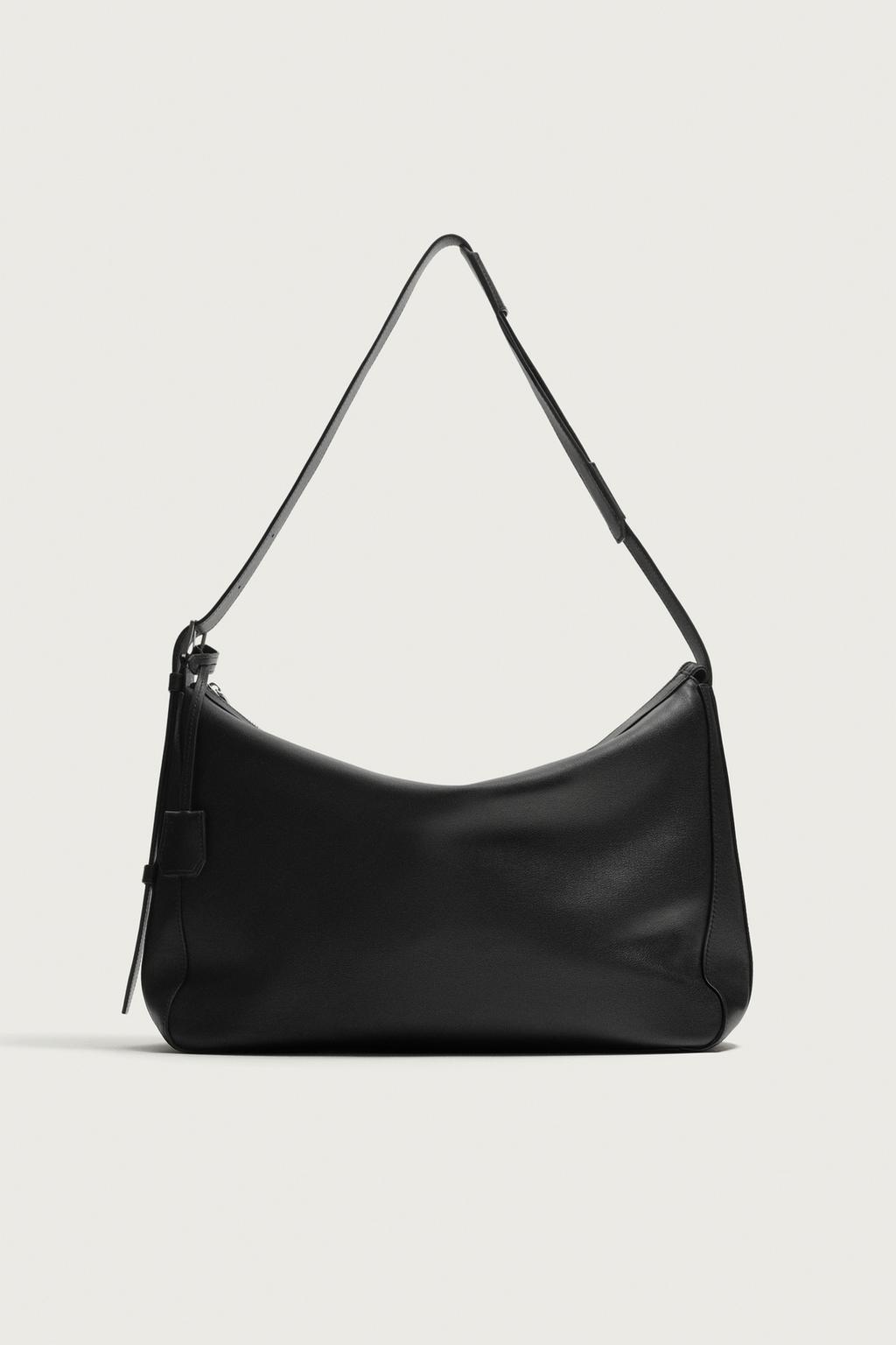 Leather Shoulder Bag — Men's