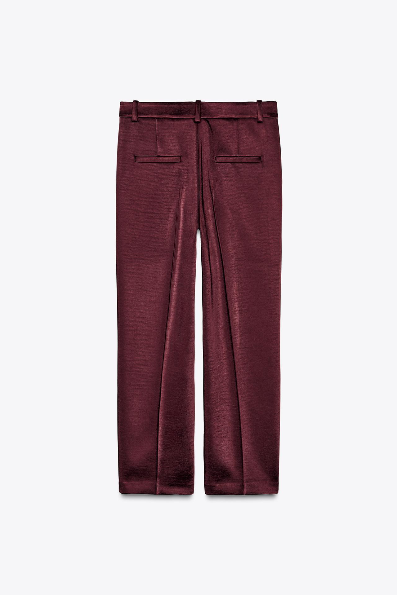 HEAVYWEIGHT SATIN PANTS ZW COLLECTION