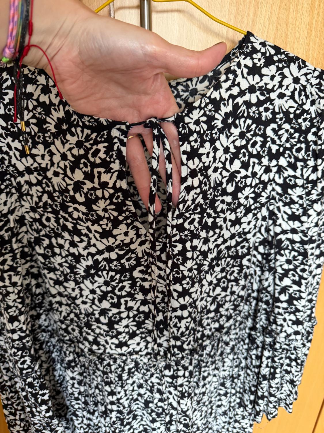 PRINTED MIDI DRESS - Image 4