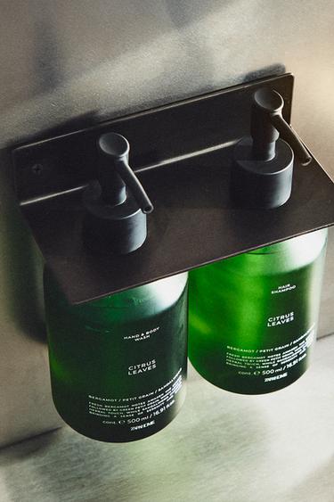 BLACK WALL HOLDER FOR SOAP DISPENSERS - Black by Zara - Image 4