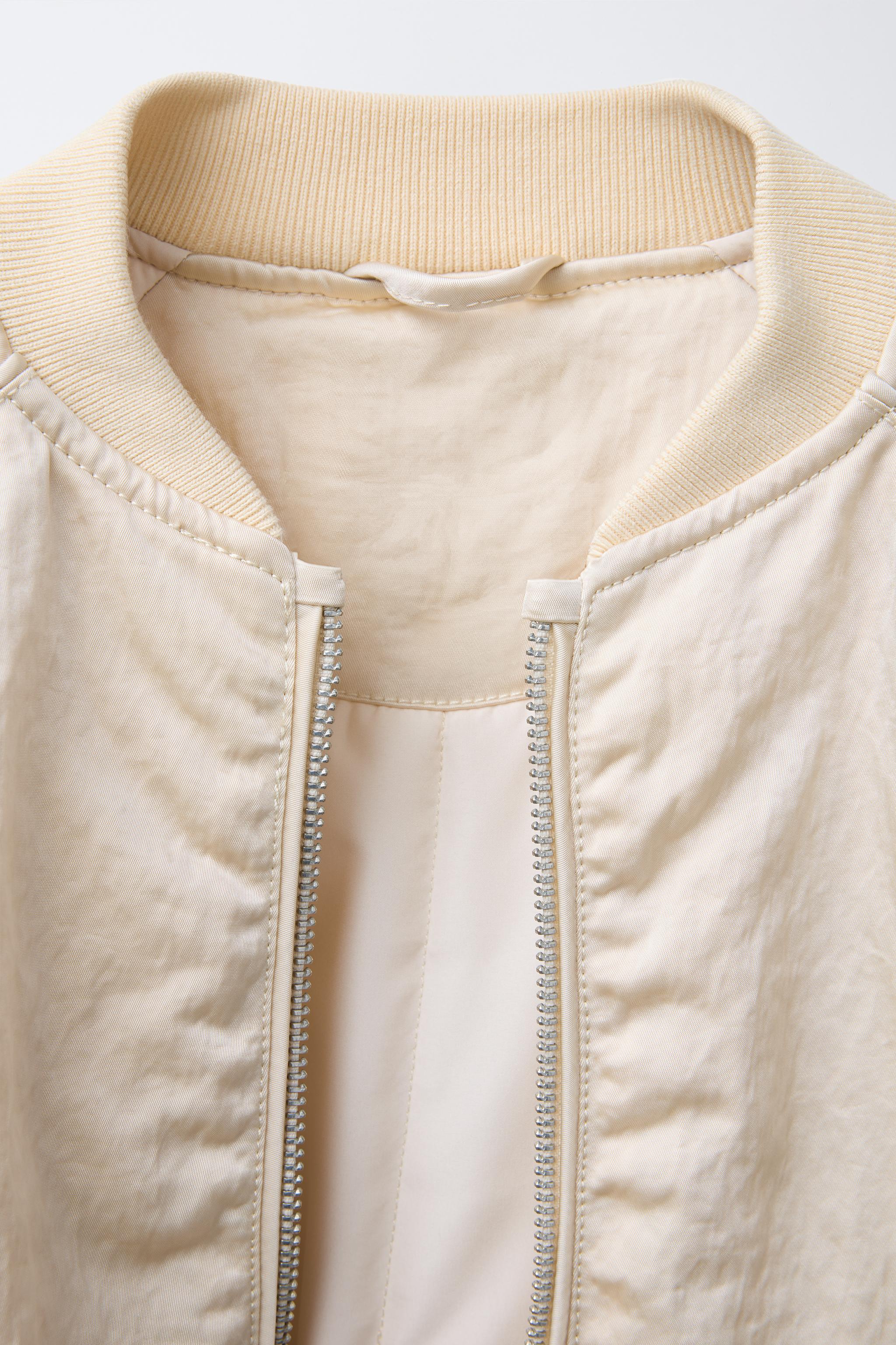 BLOUSON BOMBER SATINÉ