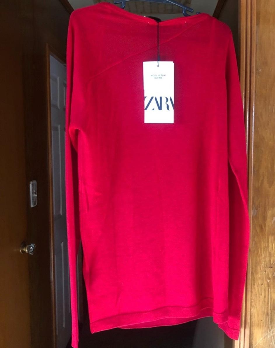 FINE WOOL AND SILK BLEND SWEATER - Image 5