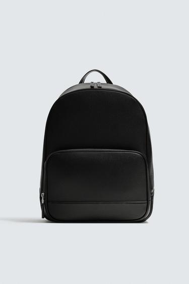 MOCHILA TEXTURA - Negro de Zara