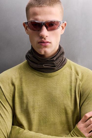 FIRST LAYER WOOL BLEND T-SHIRT - Oil by Zara - Image 4