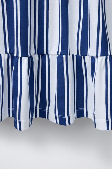 MARINE STRIPE DRESS - Blue by Zara - Image 3