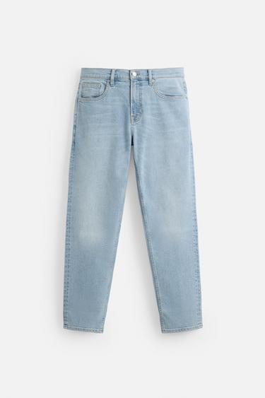 SLIM FIT JEANS - Sky blue by Zara