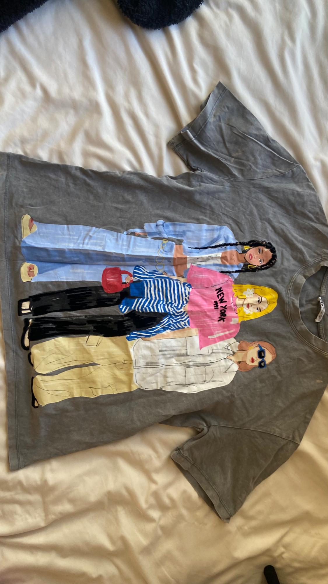 GIRLS PRINT T-SHIRT