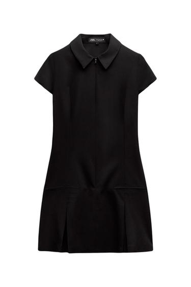 SHORT PLEATED DRESS