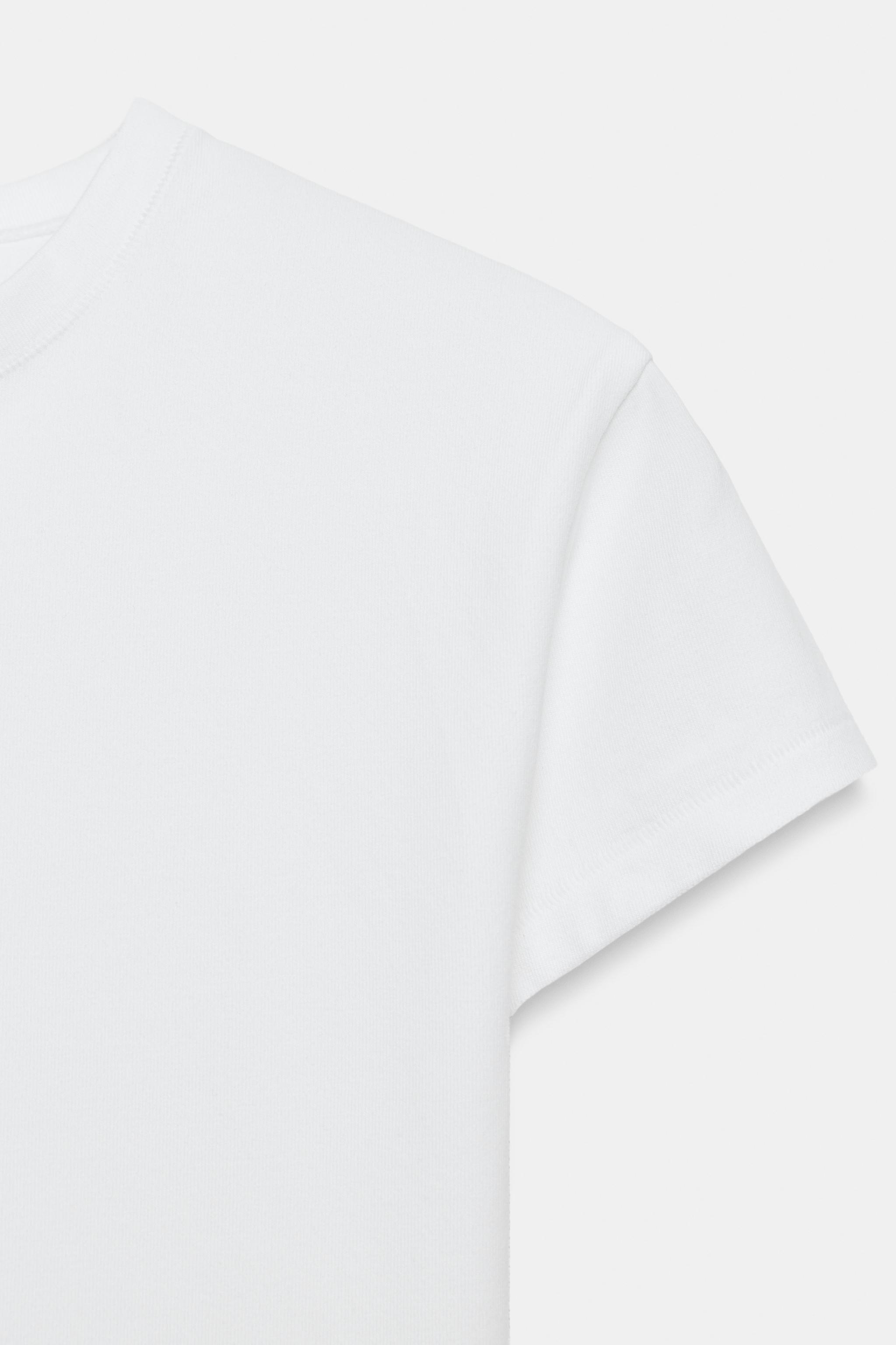 SLIM FIT KISA KOLLU T-SHIRT - Görsel 5