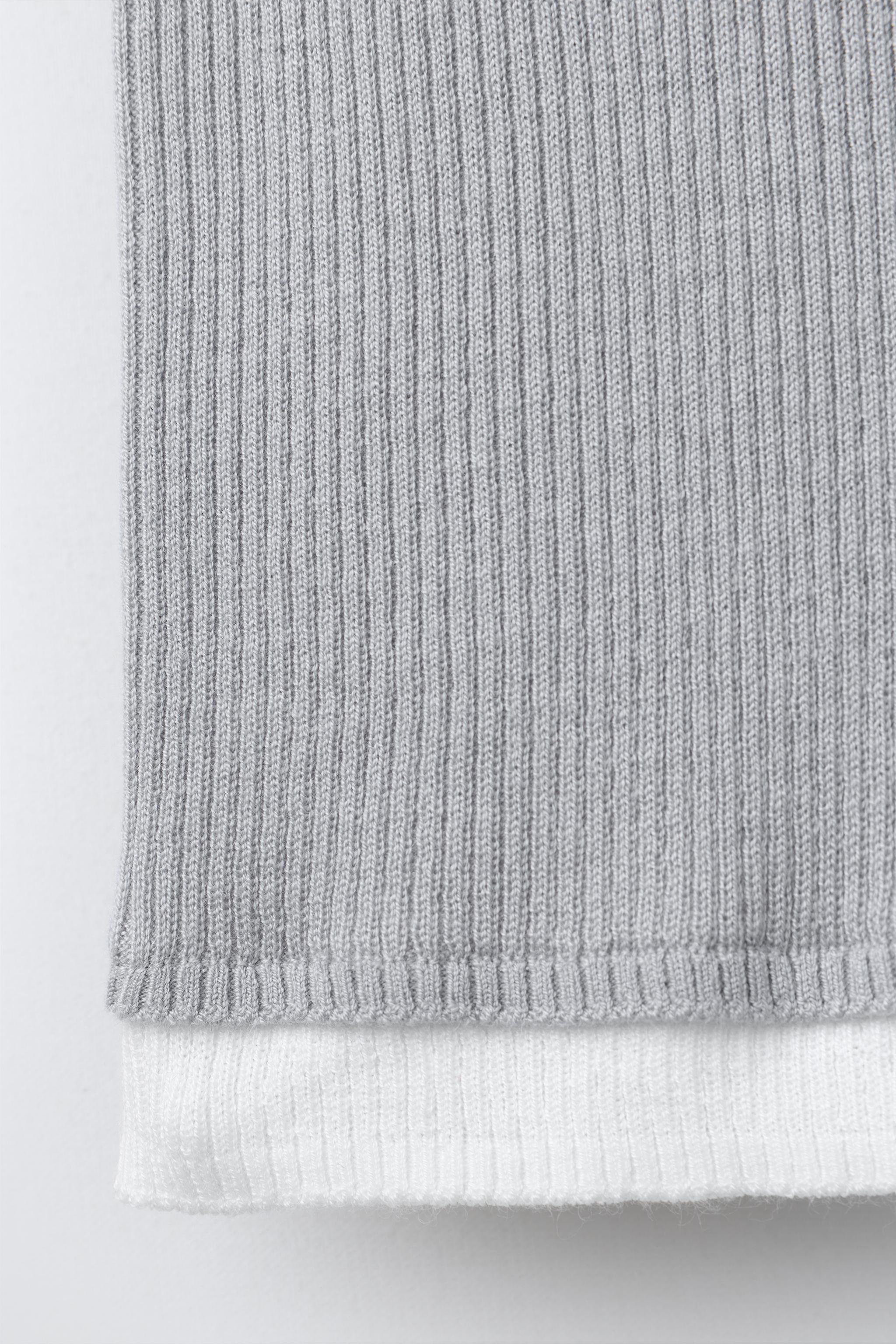 T-SHIRT DOUBLE CÔTELÉ