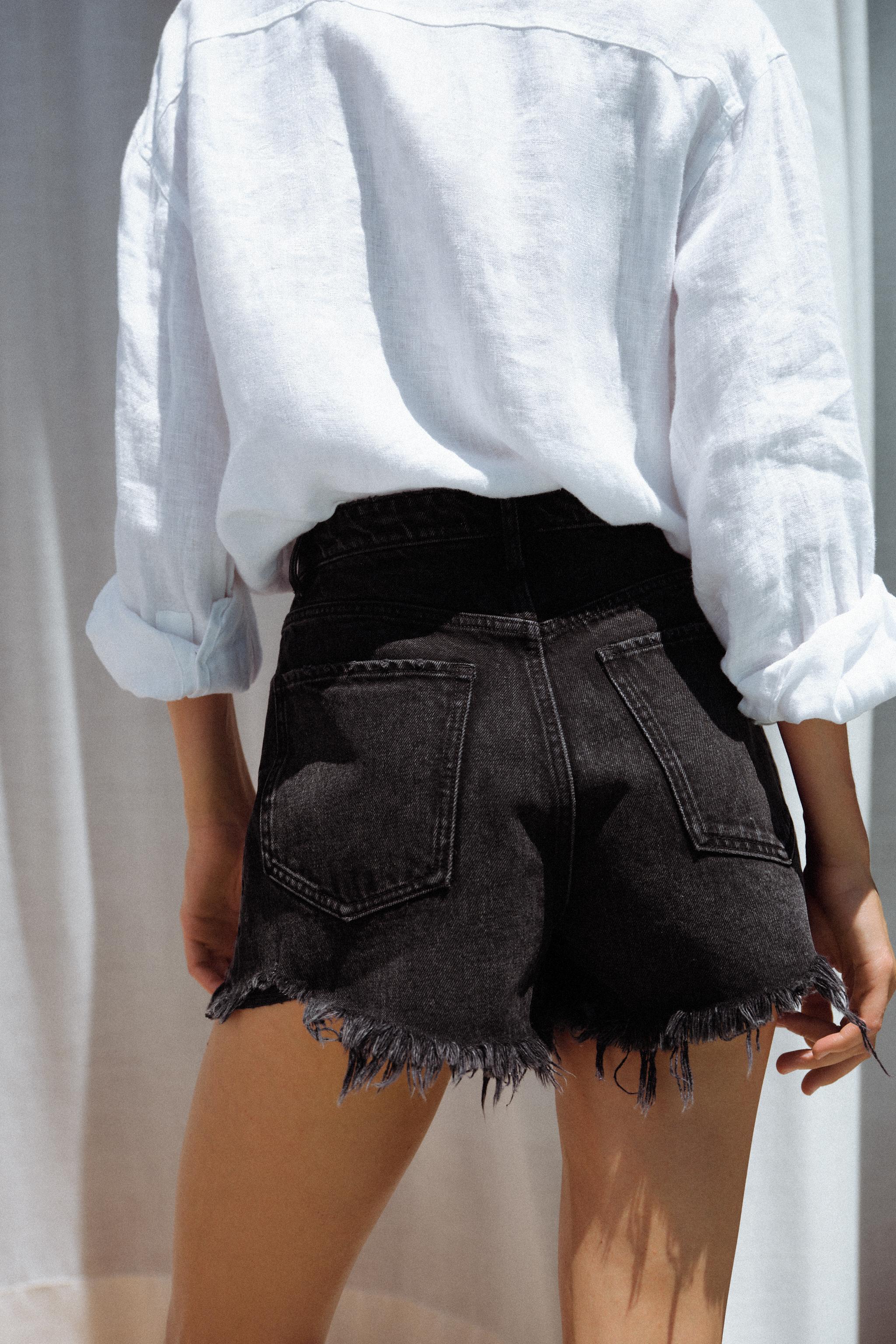 Shorts zara woman deals