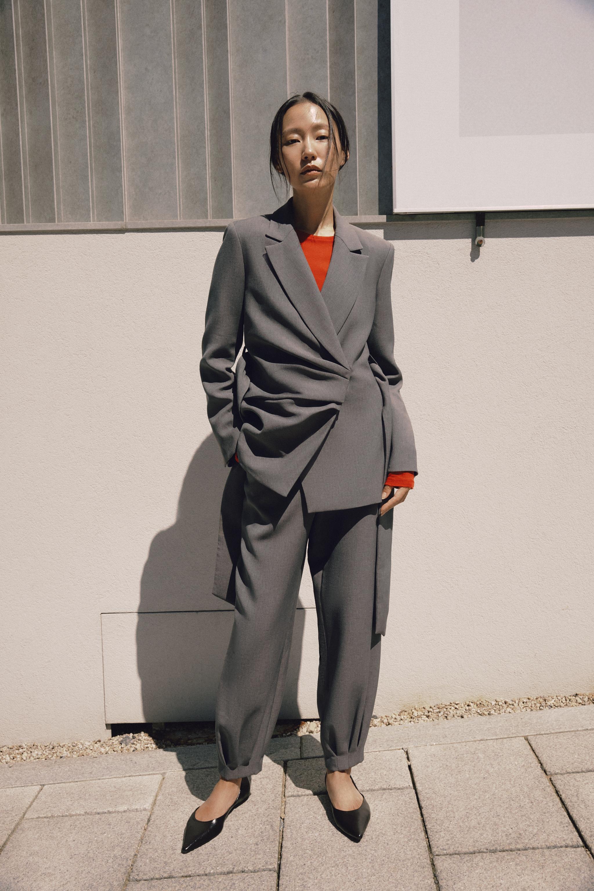 バルーンパンツ - モールグレー | ZARA Japan / 日本