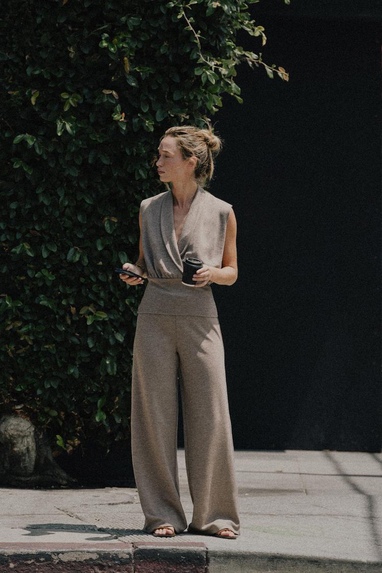 Pantalon basico pique