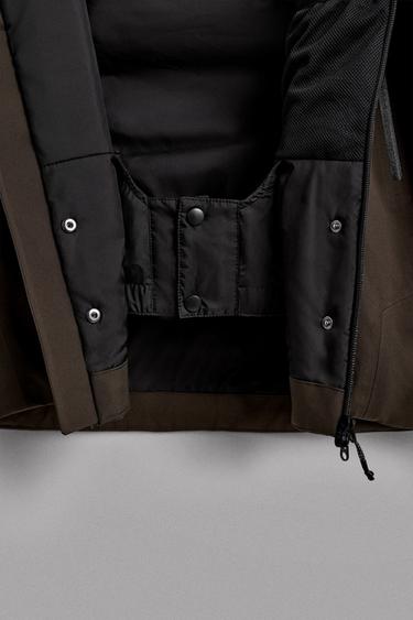 VESTE MATELASSÉE SKI RECCO® IMPERMÉABLE - Marron de Zara - Image 14