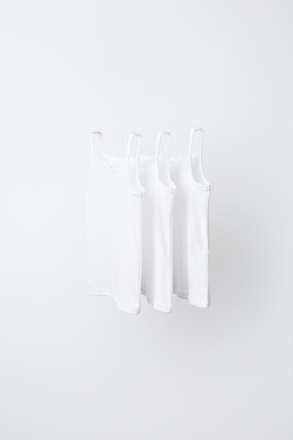 3-PACK OF STRAPPY TOPS