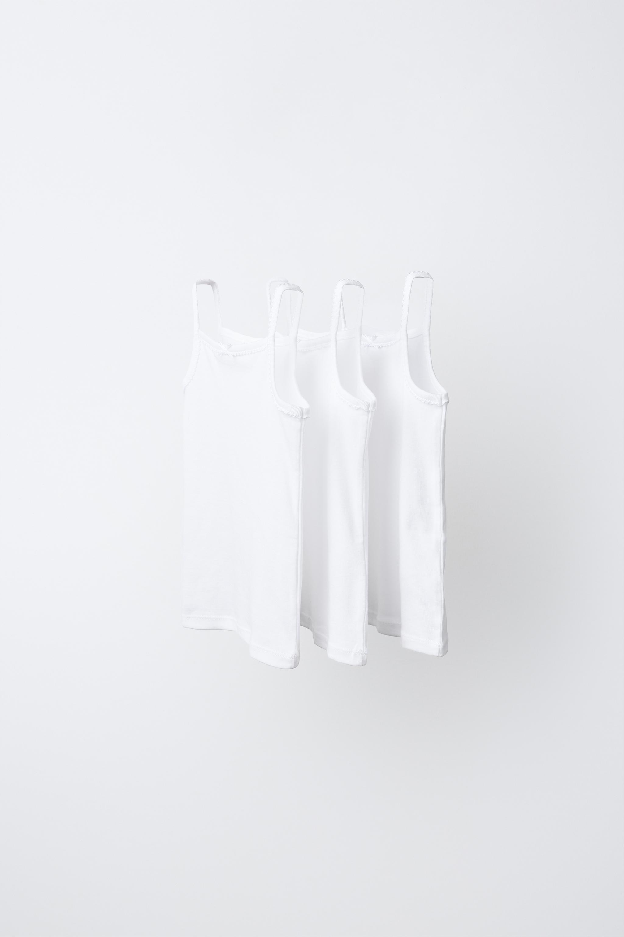 3-PACK OF STRAPPY TOPS