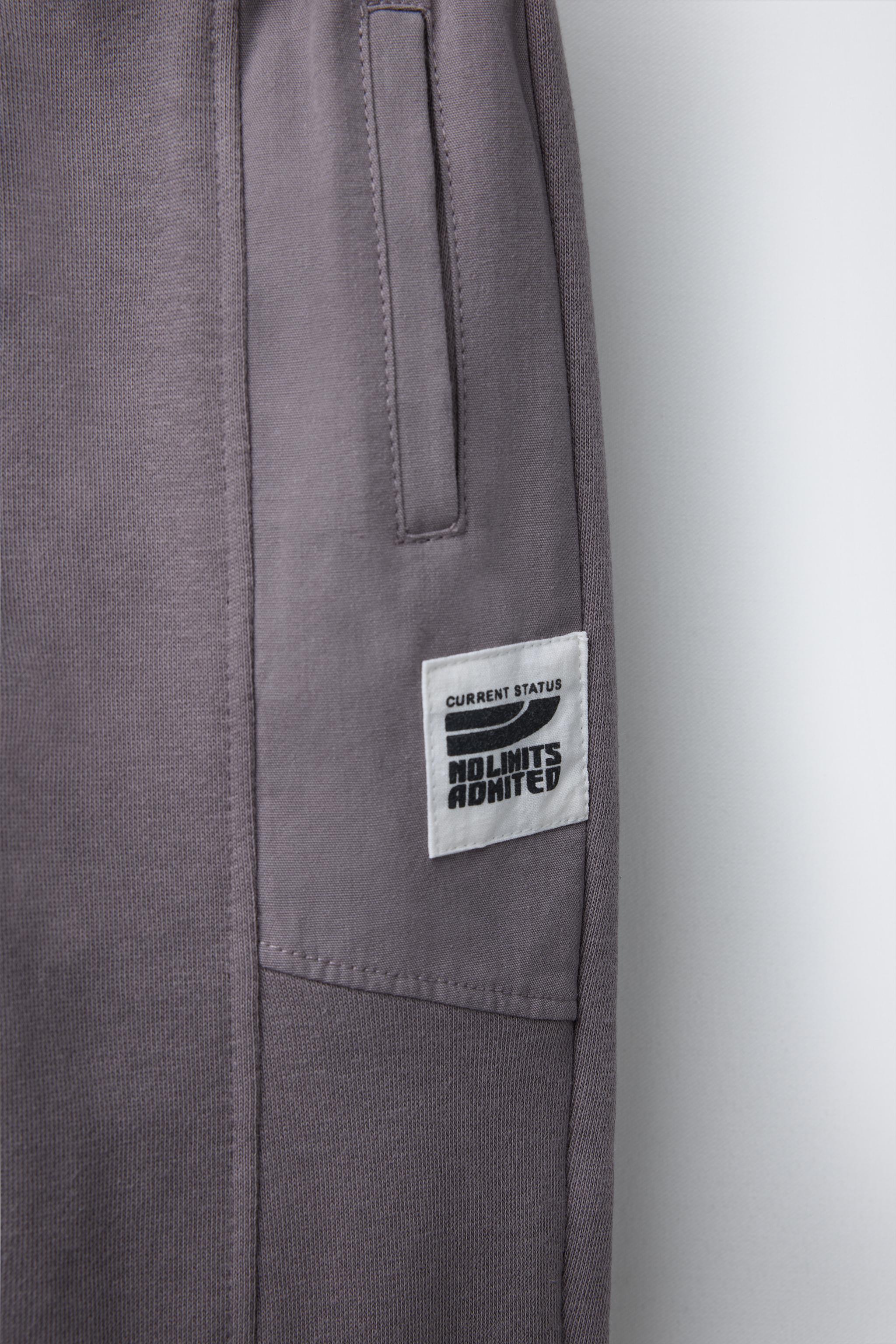 MIXED LABEL PANTS - Light beige | ZARA United States MIXED LABEL PANTS - Light beige | ZARA United States