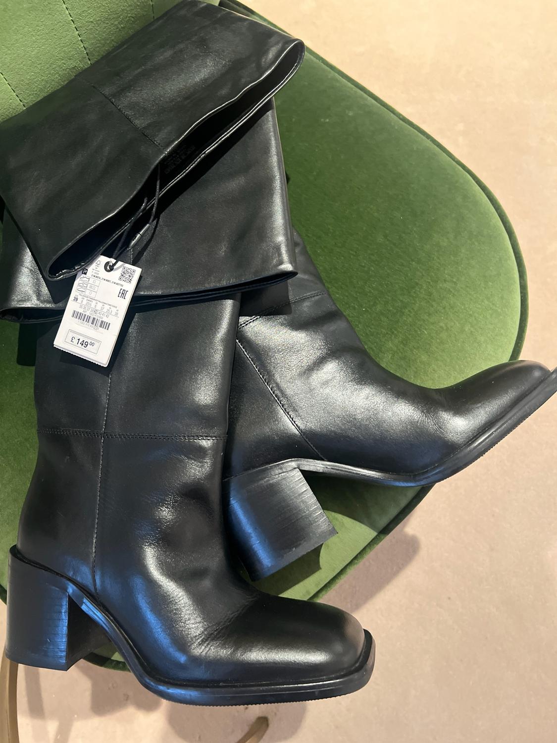 TALL LEATHER BOOTS - Image 9